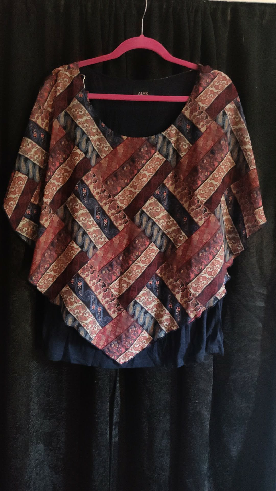 Alyx Layered Poncho Style Top