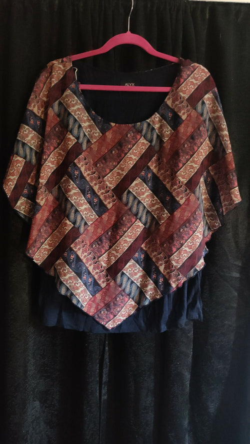 Alyx Layered Poncho Style Top