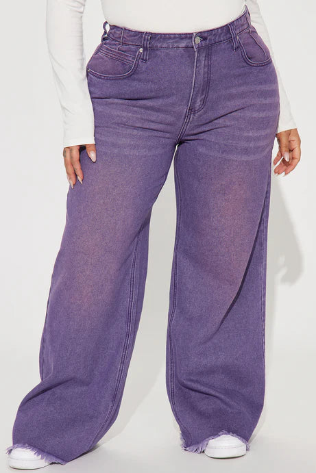 Fashion Nova  Ashtin Baggy Jeans