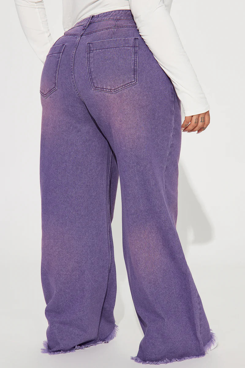 Fashion Nova  Ashtin Baggy Jeans
