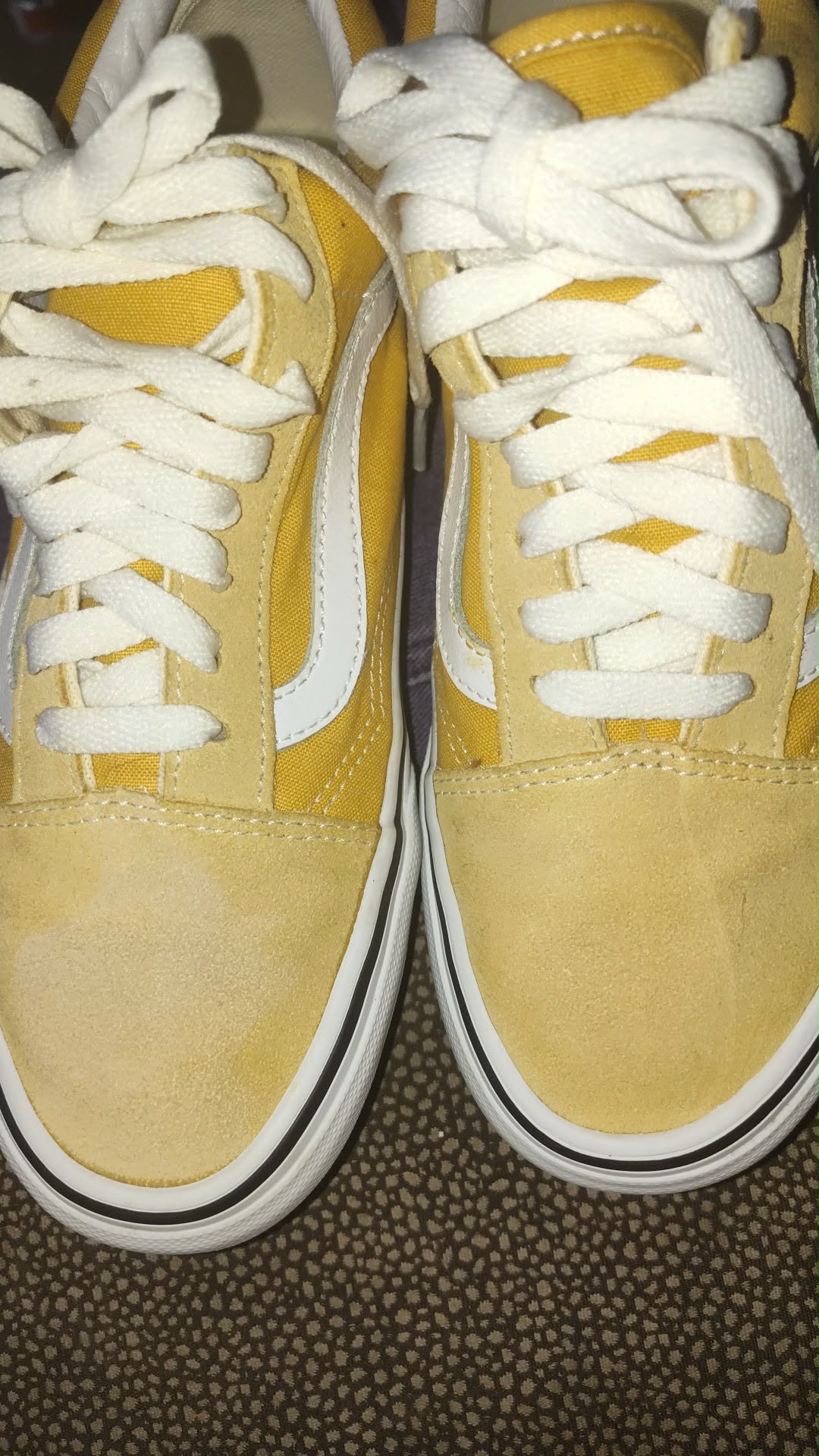 Men's Yellow Vans